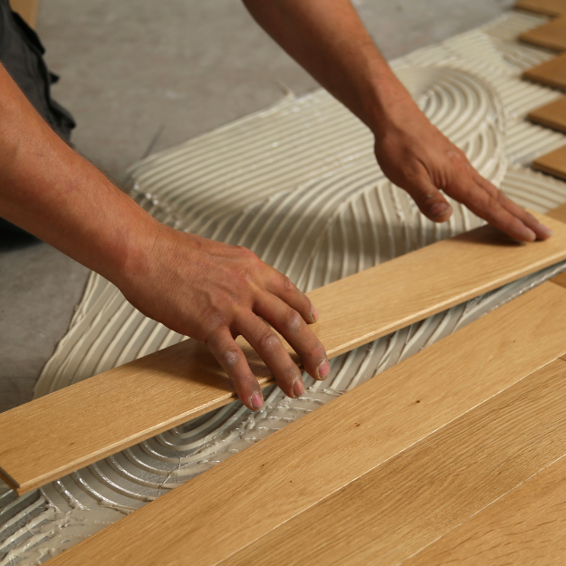 Pose de parquet stratifié et flottant